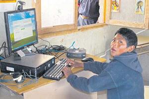 Una escuela rancho salteña, a 2900 m de altura y con Internet