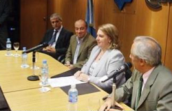 Silvana Giudici presentó sus propuestas en la sede de FECOBA