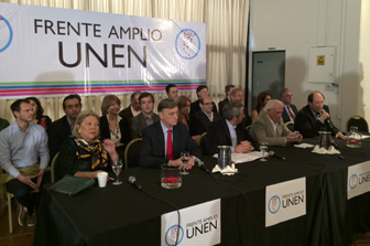 UNEN reclamó al Gobierno la convocatoria al Acuerdo de Seguridad Democrática