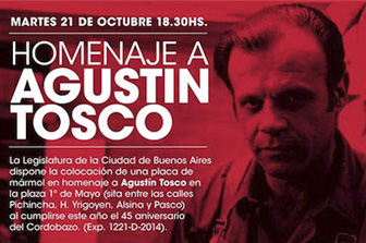 Homenaje a Agustín Tosco