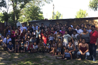 La JR porteña entregó donaciones a los afectados por las inundaciones