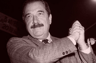 Homenaje a Raúl Alfonsín a seis años de su muerte