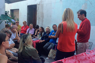 Borthagaray se reunió con la comunidad ucraniana