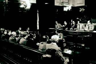 En repudio a Gómez Centurión, 30.000 veces UCR