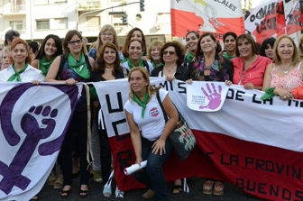 La UCR en la marcha por el Día de la Mujer